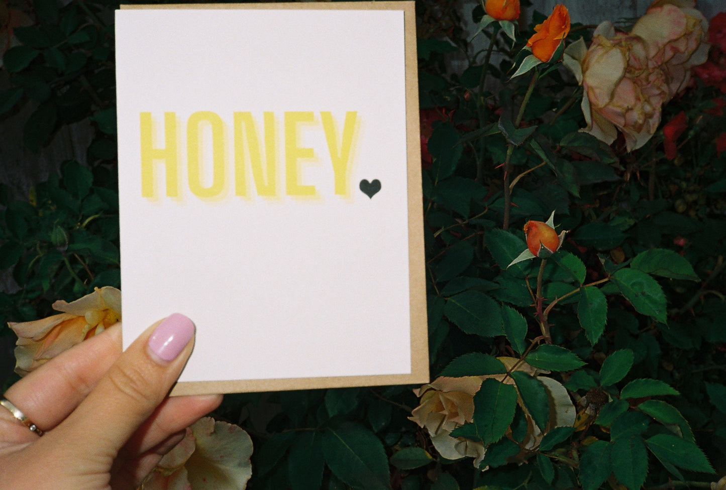 Honey Greeting Card | Greeting Card for Boyfriend , Girlfriend