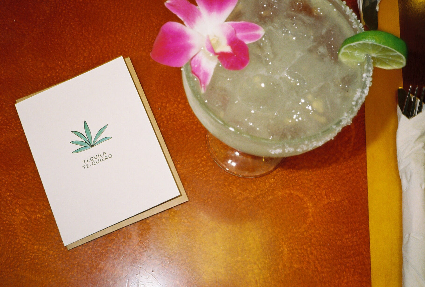 Tequila, Te Quiero | Greeting Card in Spanish