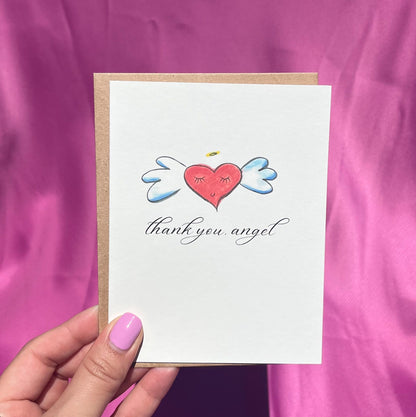 Thank you, Angel Greeting Card