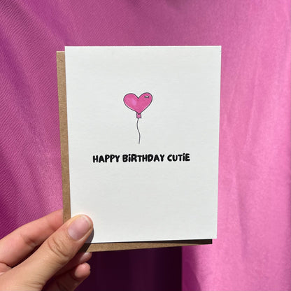 Birthday Cutie Greeting Card | Birthday Balloon