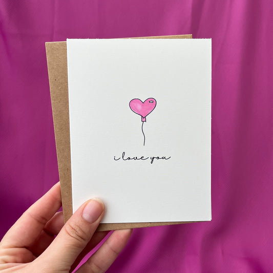 I Love You | Valentine's Day Greeting Card